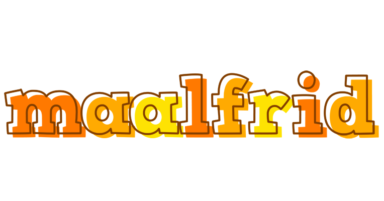 Maalfrid desert logo