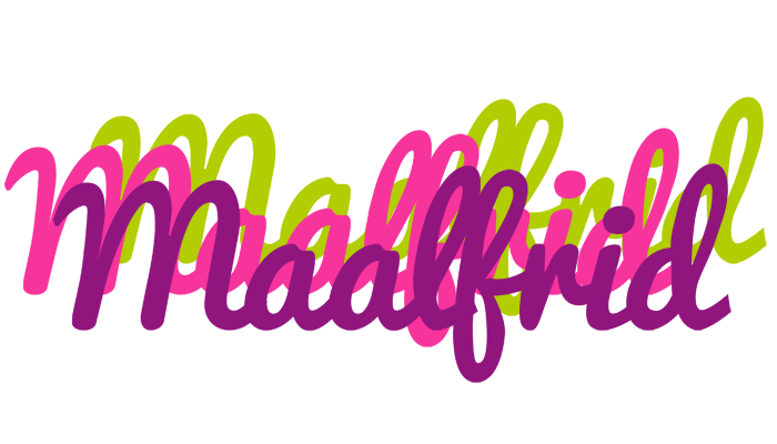 Maalfrid flowers logo
