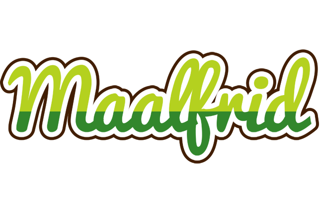 Maalfrid golfing logo
