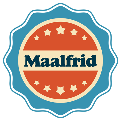 Maalfrid labels logo