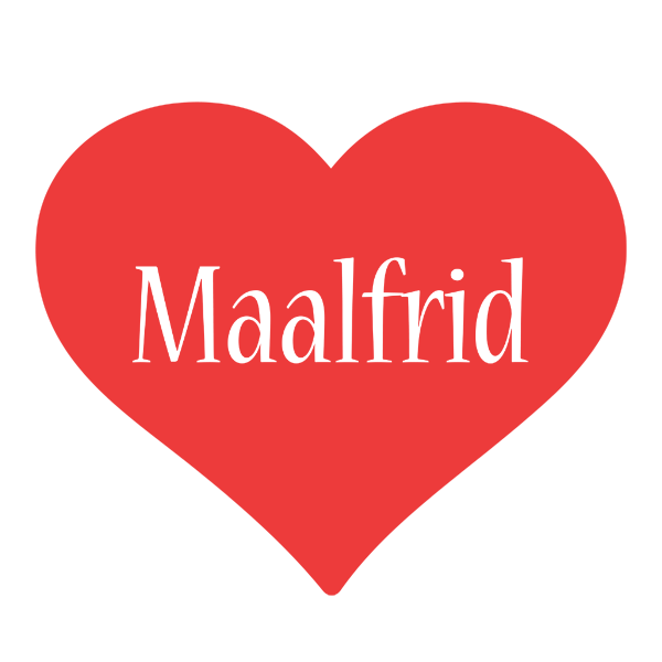 Maalfrid love logo