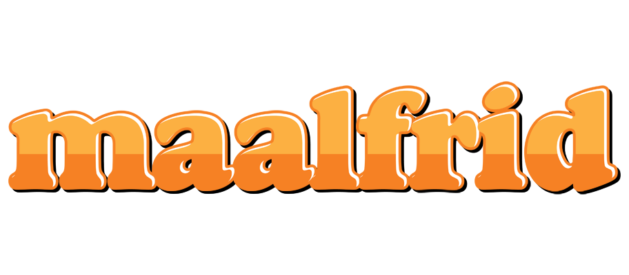 Maalfrid orange logo