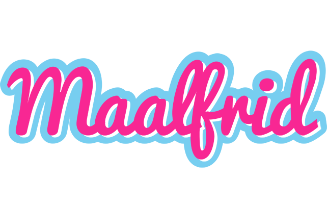 Maalfrid popstar logo