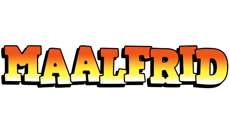 Maalfrid sunset logo