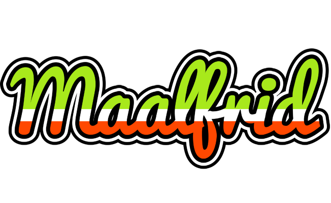 Maalfrid superfun logo