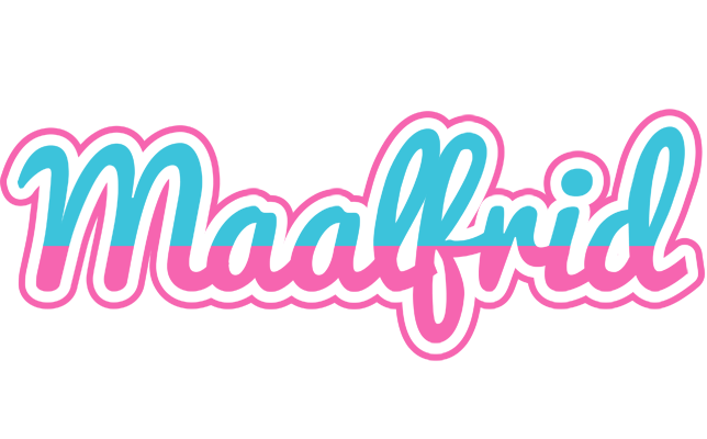 Maalfrid woman logo