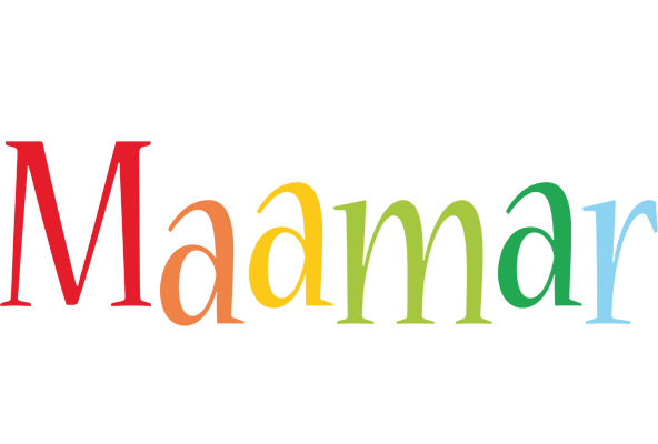 Maamar birthday logo