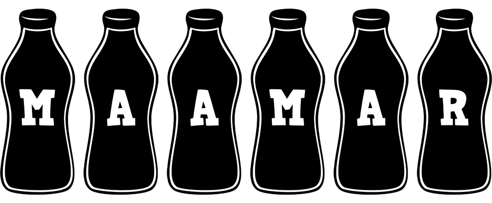 Maamar bottle logo
