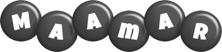 Maamar candy-black logo