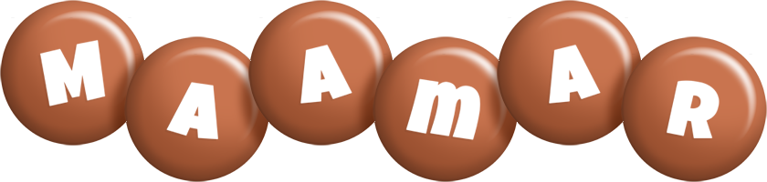 Maamar candy-brown logo