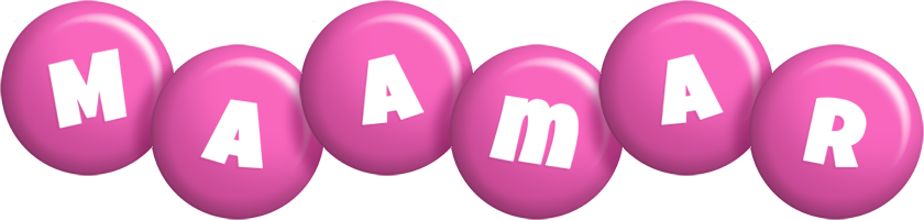 Maamar candy-pink logo