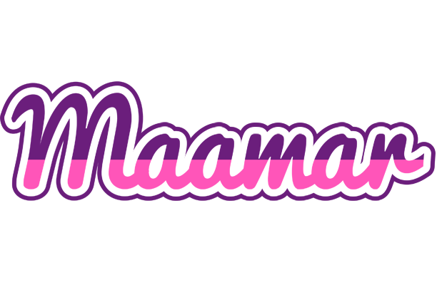 Maamar cheerful logo