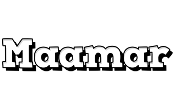 Maamar snowing logo
