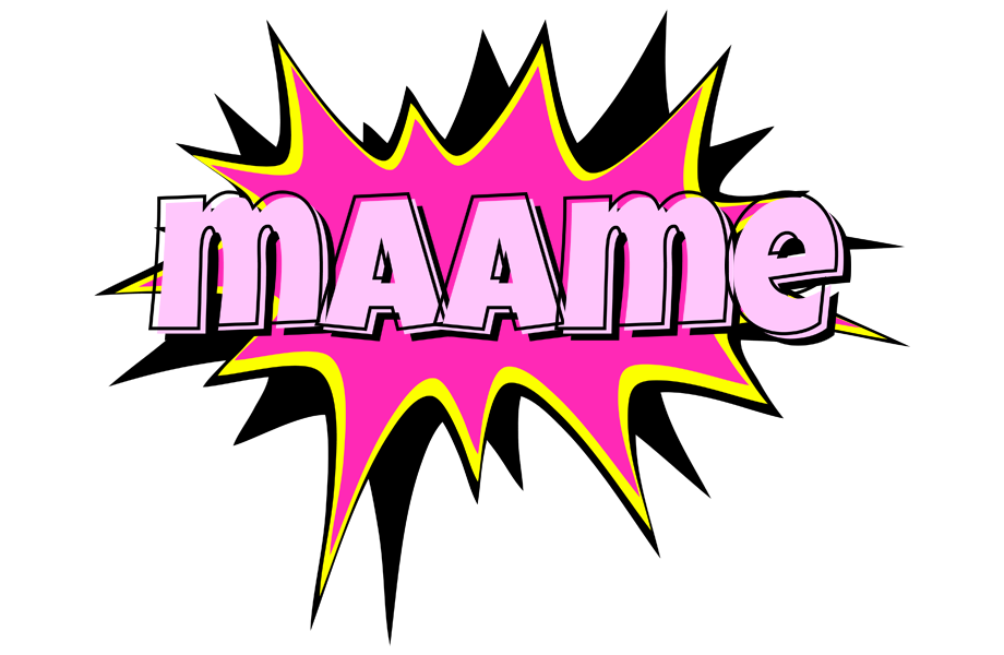 Maame badabing logo
