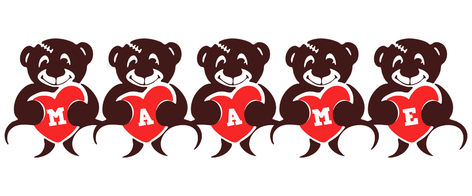 Maame bear logo