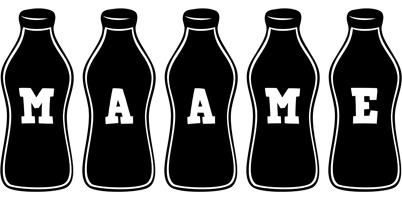 Maame bottle logo