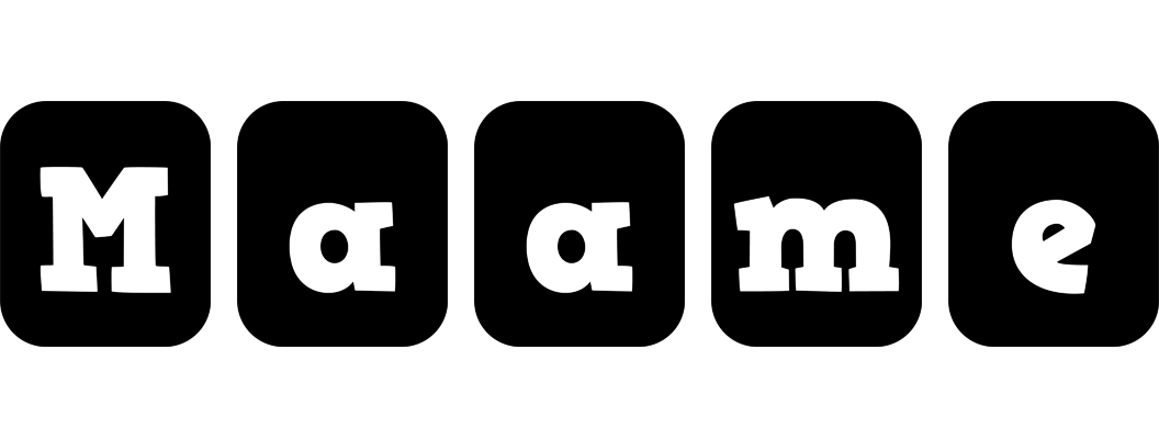 Maame box logo