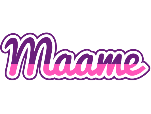 Maame cheerful logo