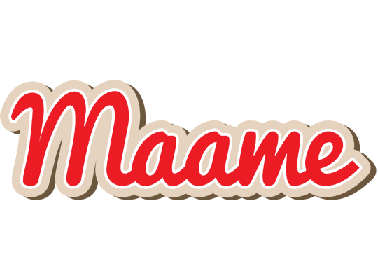 Maame chocolate logo