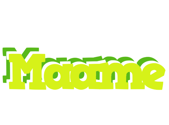 Maame citrus logo