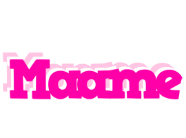 Maame dancing logo