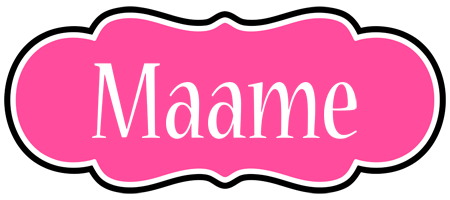 Maame invitation logo