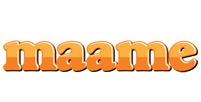 Maame orange logo