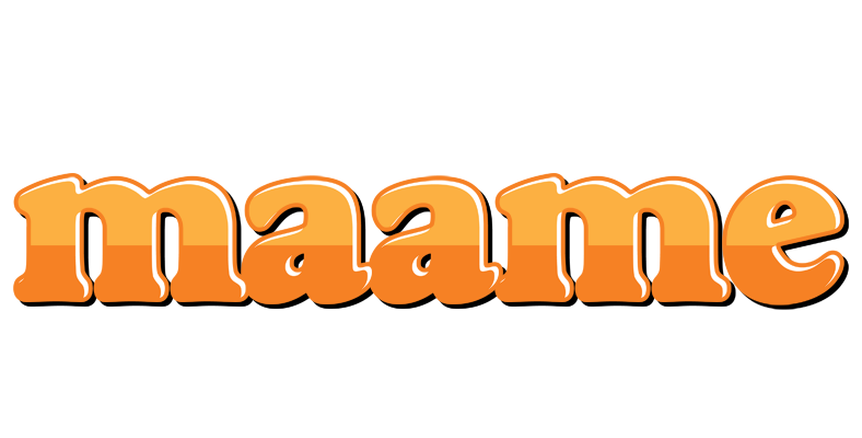 Maame orange logo