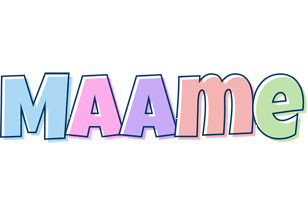 Maame pastel logo