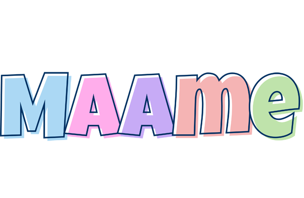 Maame pastel logo