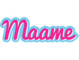 Maame popstar logo