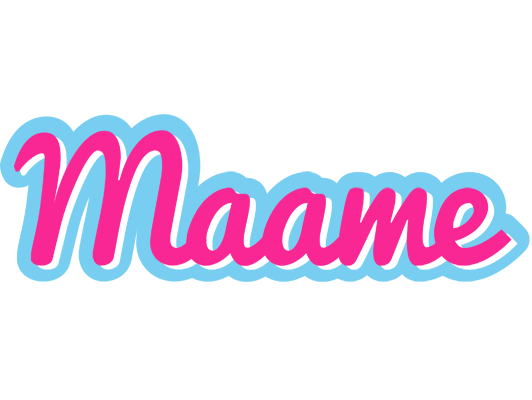 Maame popstar logo
