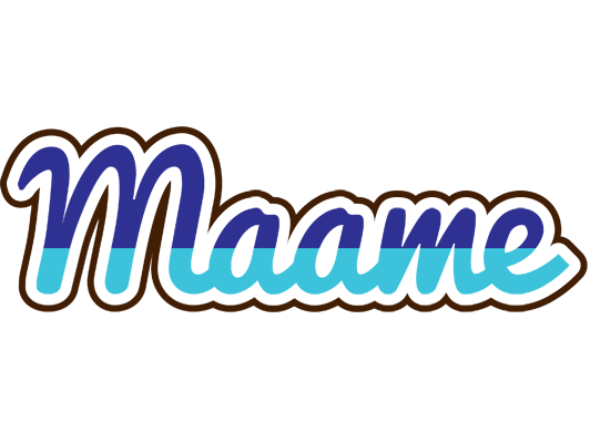 Maame raining logo