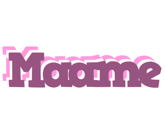 Maame relaxing logo
