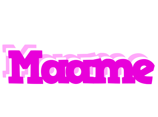 Maame rumba logo