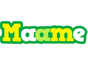 Maame soccer logo