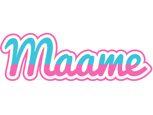 Maame woman logo