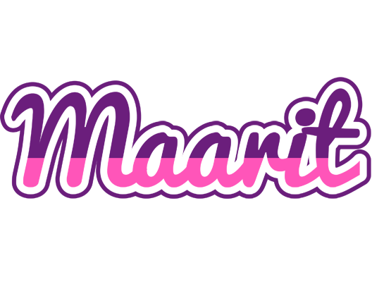 Maarit cheerful logo