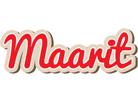 Maarit chocolate logo