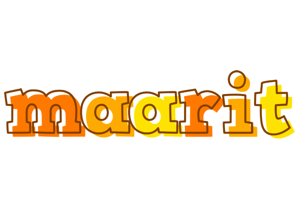 Maarit desert logo