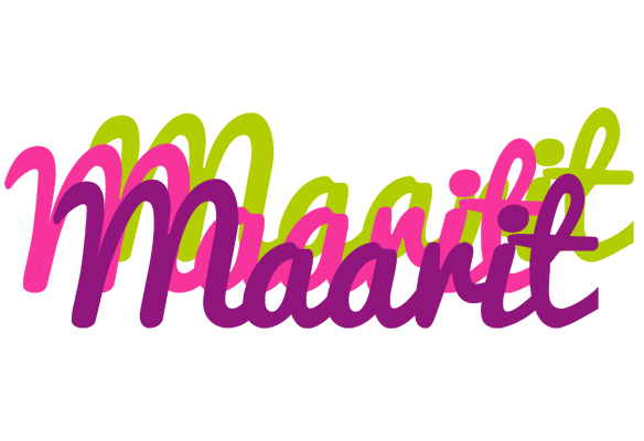 Maarit flowers logo
