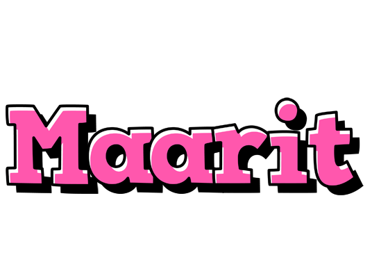 Maarit girlish logo