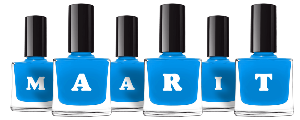 Maarit glossy logo