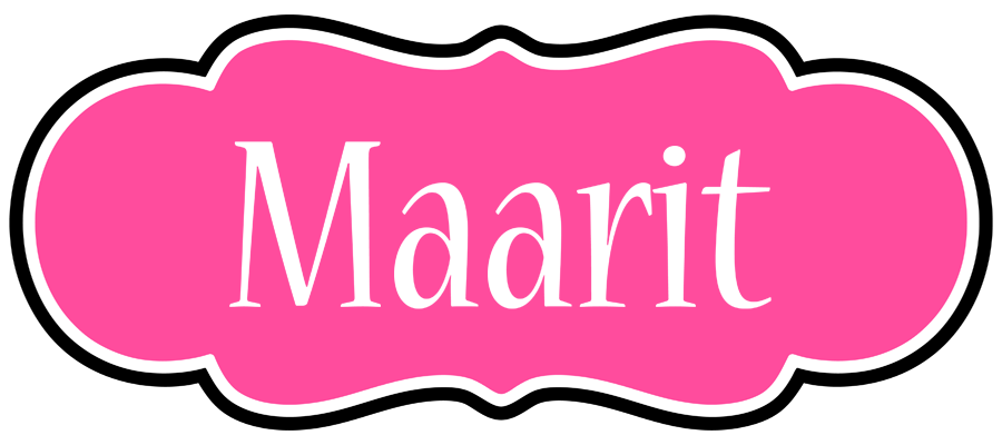 Maarit invitation logo