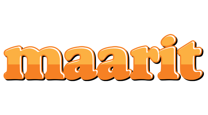 Maarit orange logo