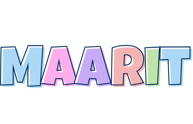 Maarit pastel logo