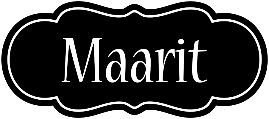 Maarit welcome logo