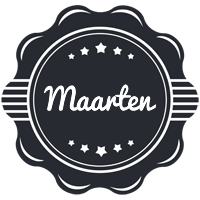 Maarten badge logo