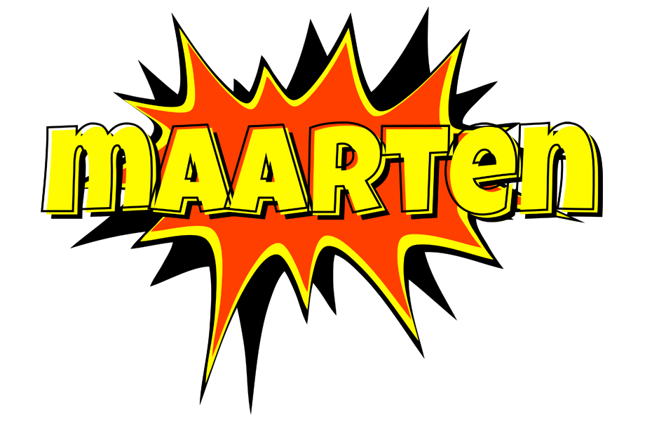 Maarten bazinga logo