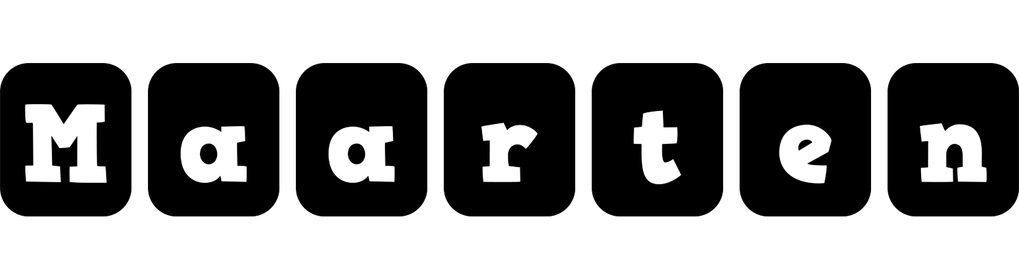 Maarten box logo